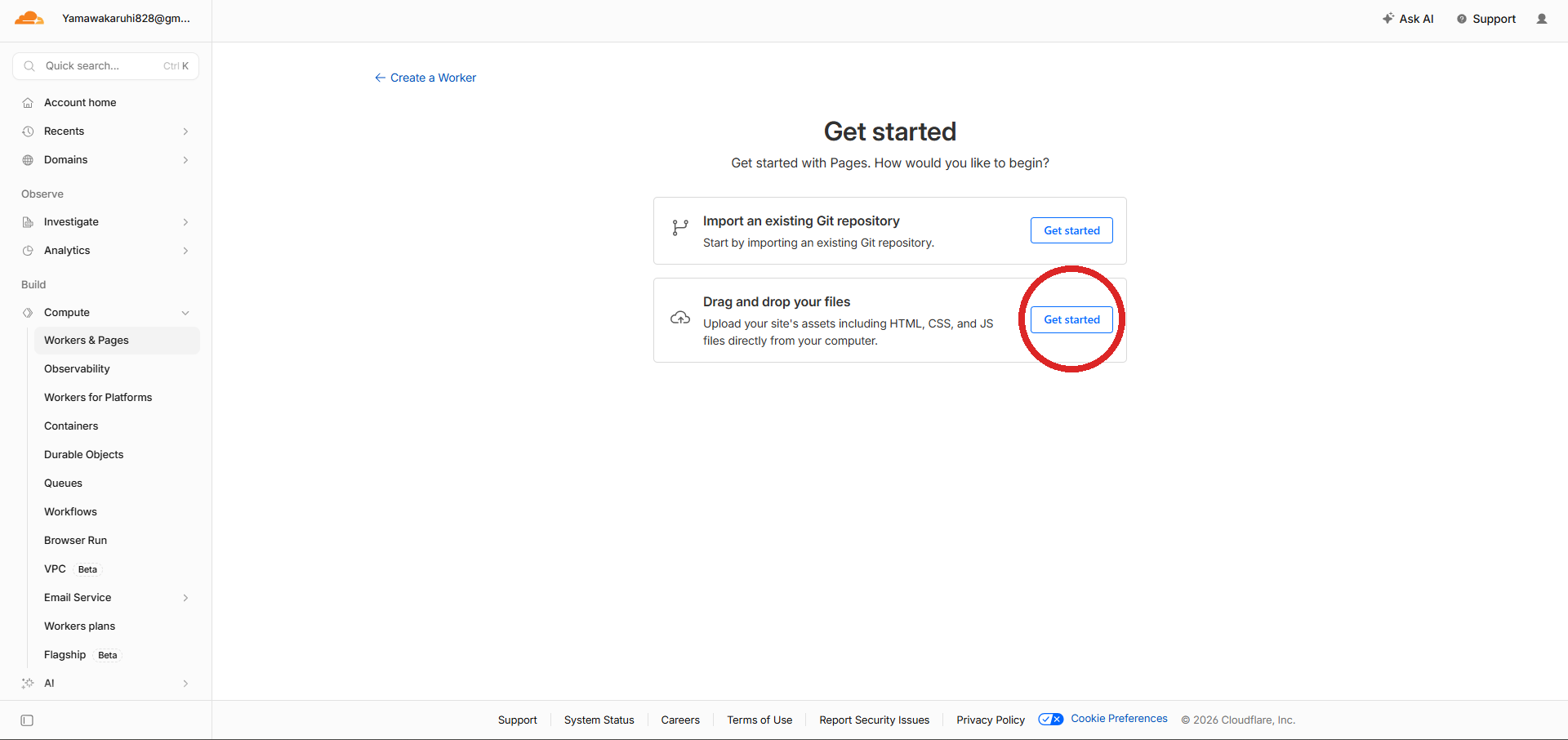 Get started with Pages